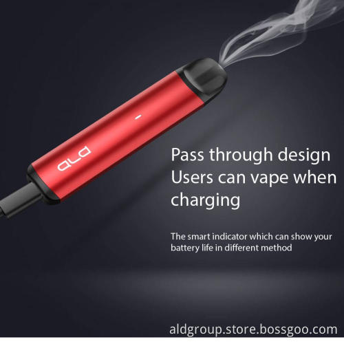 Shrink Sleeve Gold Tee Pod Vape Device